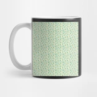 Seamless Pattern with Blue Flowers Mug